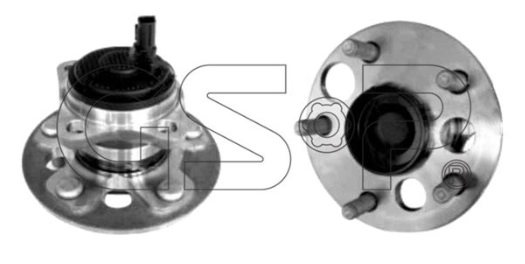 TOYOTA COROLLA 2007> AURIS 2007< VERSO 2009 > ARKA TEKER PORYASI ABS'Lİ GSP 9400079 4245002121 4245002120 4245002130 42500D050 